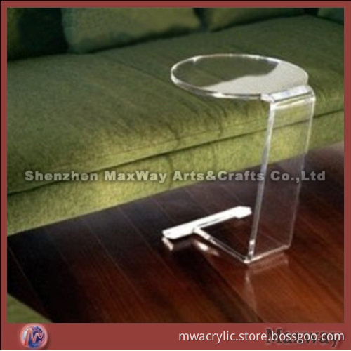 Elegant and interesting perspex side table